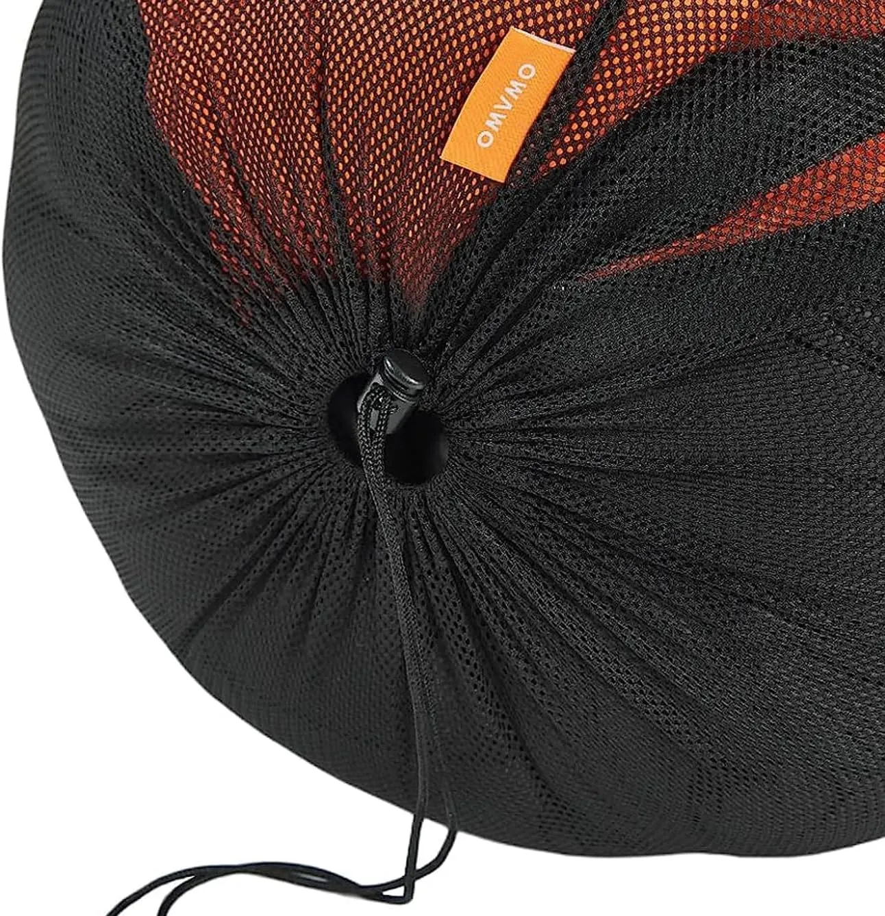 1Pcs100L Mesh Sleeping Bag Storage Sack Stuff Sack Mesh Laundry Bag Drawstring Bag，Tear-Resistant Polyester Mesh,300D Oxford Bottom,Anti-Dirt and Water-Resistant.