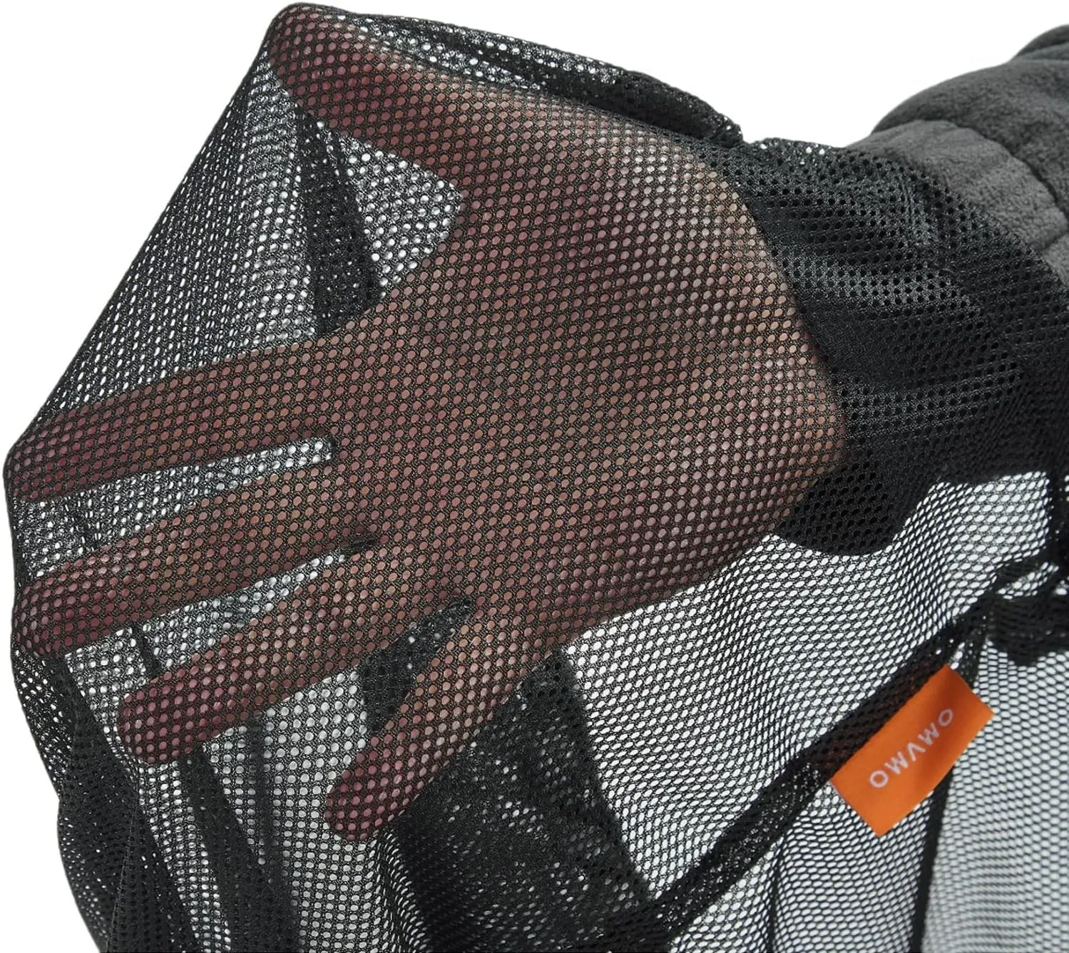1Pcs100L Mesh Sleeping Bag Storage Sack Stuff Sack Mesh Laundry Bag Drawstring Bag，Tear-Resistant Polyester Mesh,300D Oxford Bottom,Anti-Dirt and Water-Resistant.