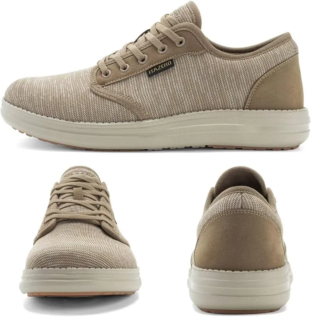 1TAZERO Wide-Shoes for Men - Toe-Box Walking Shoes with Arch Support