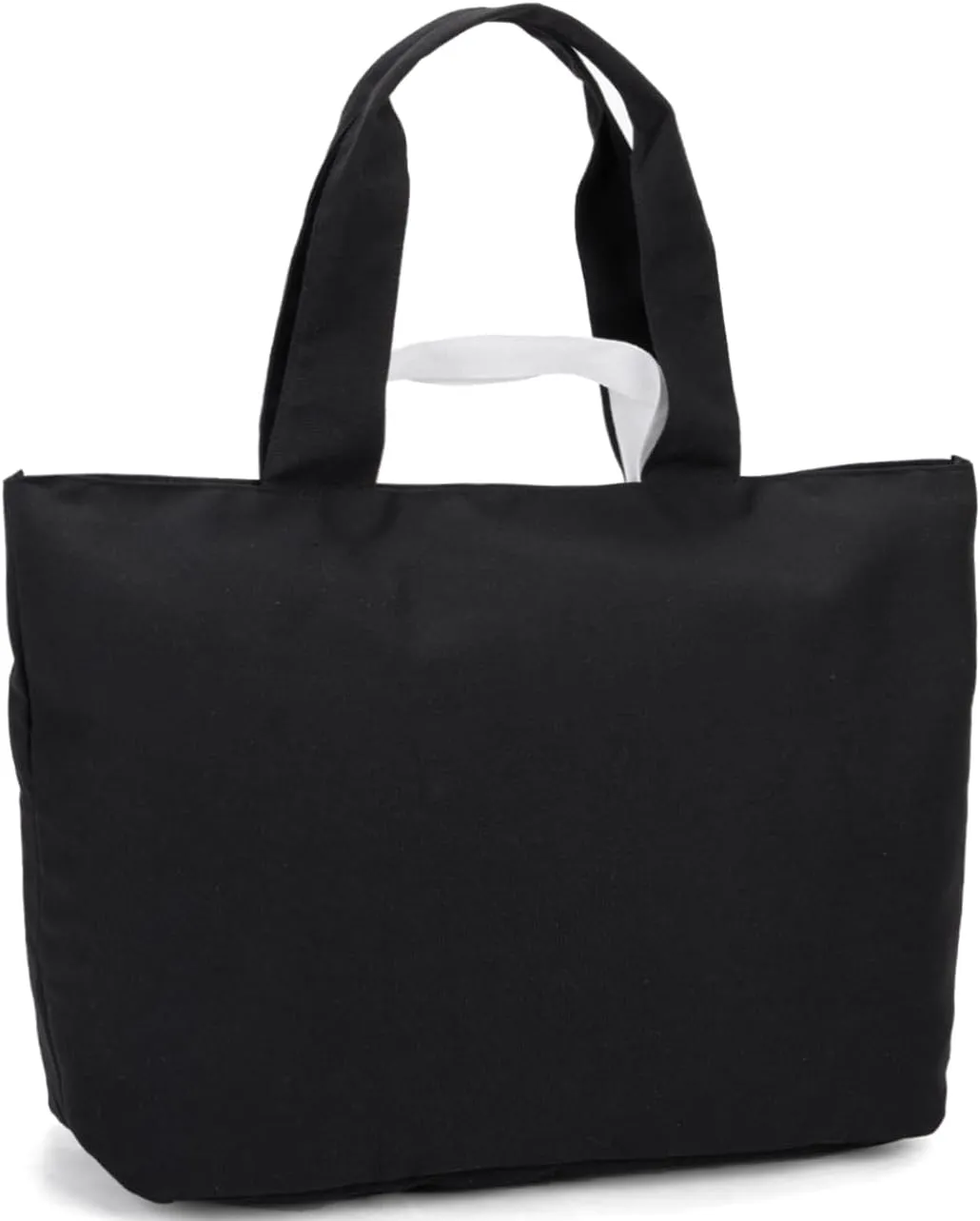 22'' 50L Large Canvas Bag, DIY Extra Large Tote Bag for Travel, Overnight Bags for Women Gifts Black