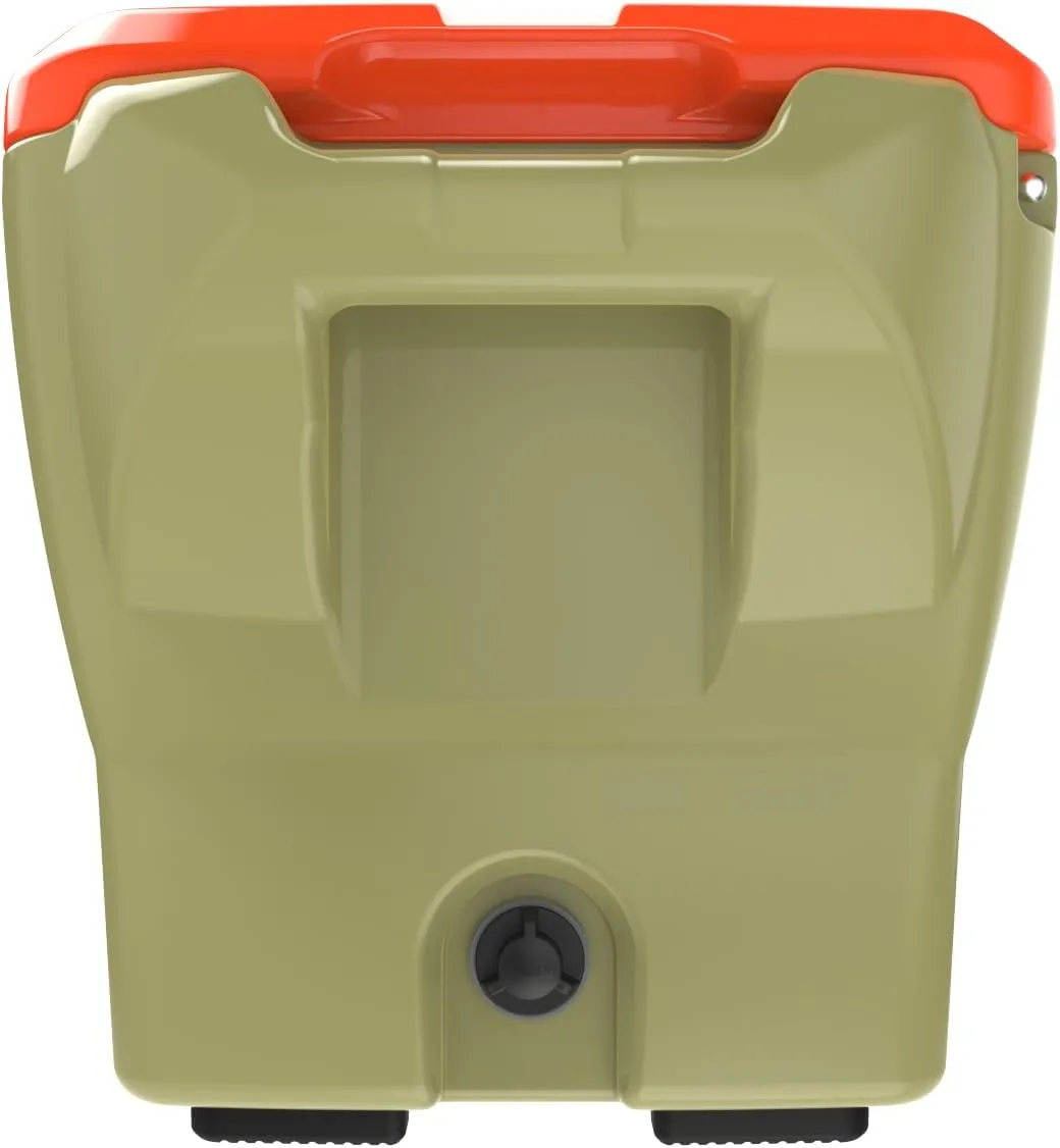 22 Quart Hard Cooler Insulated Portable Ice Chest Box for Beach, Drink, Beverage, Camping, Picnic, Hunting, Fishing, Boat, Made in USA