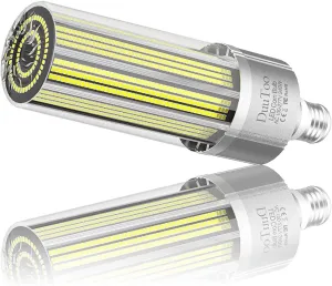 240W LED Corn Light Bulbs 5000K Daylight 2600Watts Equivalent 34200Lumens E39 Mogul Base Large Area Lamps 110V Commercial Lighting Fixture for Factories Storehouse Shopping Mall Supermarket Gym