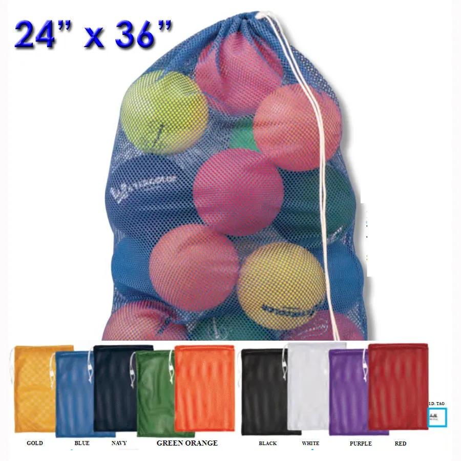 24" x 36" Heavy Duty Mesh Draw String Bags