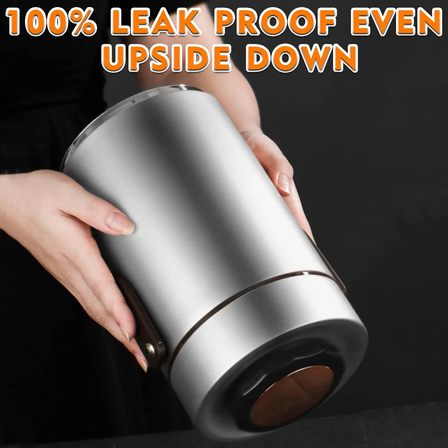 3-Layer Insulated Lunch Box for Men, Soup Thermos, Adult Leakproof Insulated Hot Food Jar Container, Stainless Steel Thermal Bento Box Lunch Bag Cutlery for Office Construction Worker Trucker Picnic