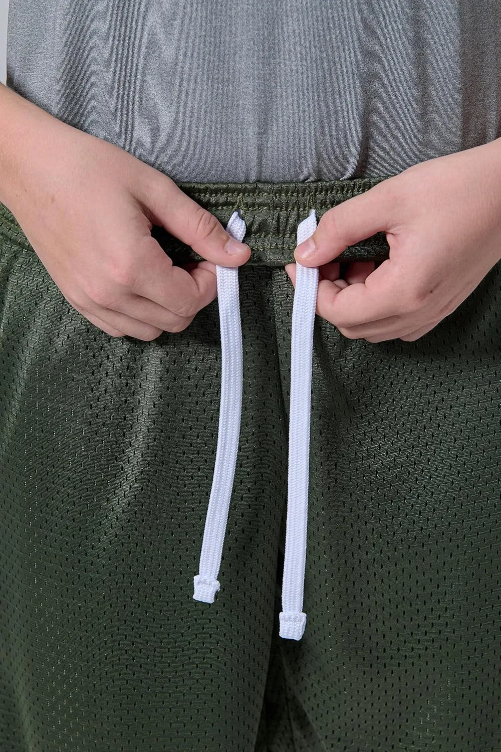 5 Pack Boys Athletic Shorts Mesh Basketball Youth Apparel Kids Sports Active Gear with Pockets
