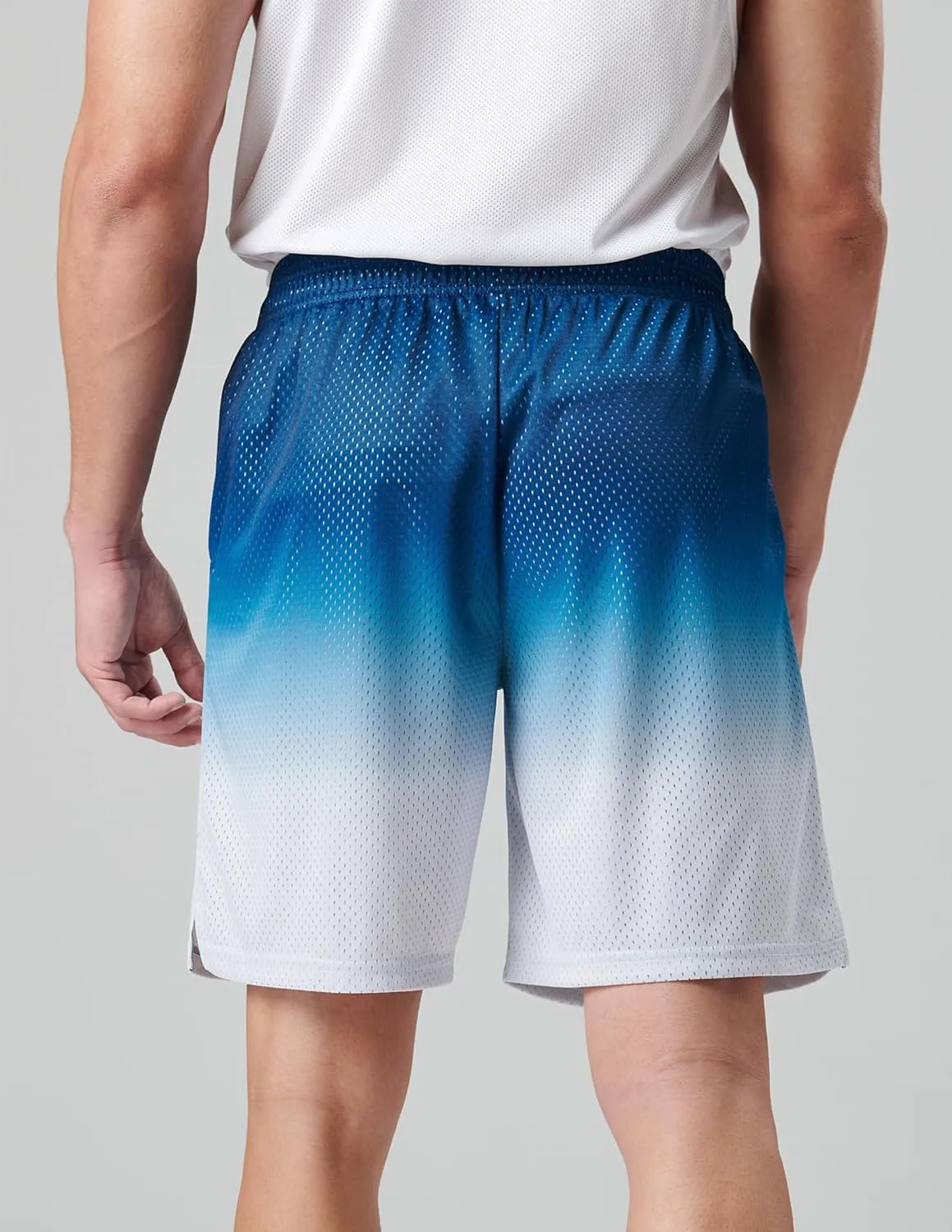 5 Pack: Mens Athletic Shorts, 9" Mesh Basketball Shorts Men Active Gym Shorts with Pockets
