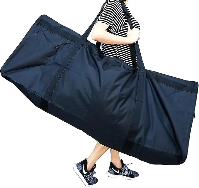 50-inch Heavy Duty Extra Large Duffle, Collapsible Storage Bag, Luggage, Extra Large Storage, Sports Equipment Bag, Camping, Travel, Military, Big Foldable Duffle Bag for Travel