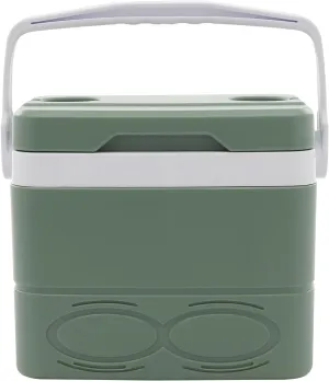 8.5 Liter Small Camping Cooler, Portable Insulated Cooler with Handle, Hard Ice Retention Cooling for Outdoor Activities, Travel, Picnic
