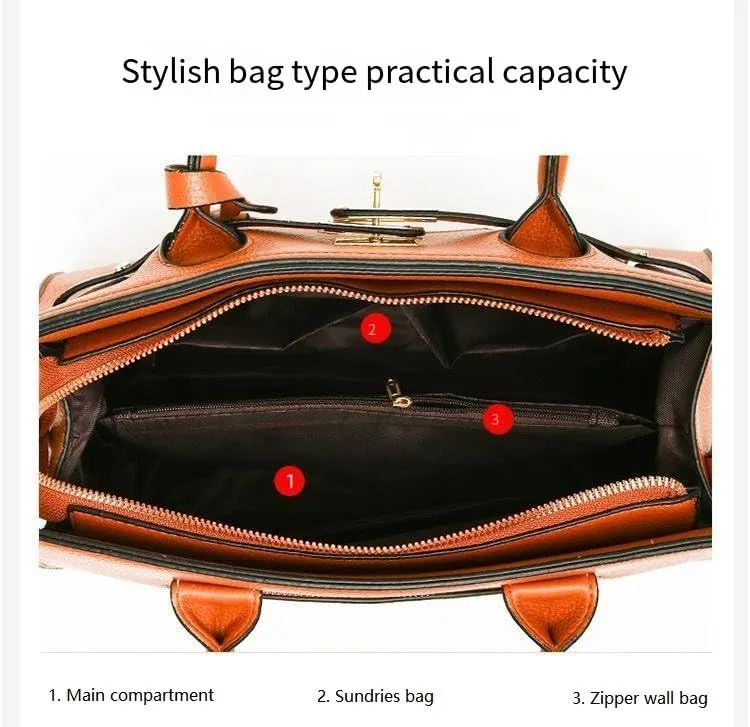 Adjustable shoulder strap ladies versatile handbags large good armpit Purses