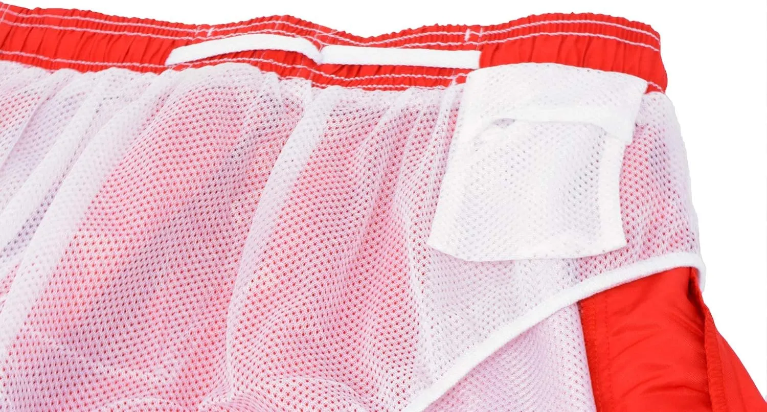 Adoretex Men's Guard Board Shorts Swim Trunks with Mesh Liner, Designed for Guard Uniform Swimwear
