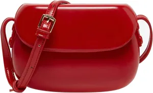 Aipjoy Small Crossbody Purses for Women,Y2K Saddle Purses,Mini Cross body Bags,Small Purses with Adjustable Strap