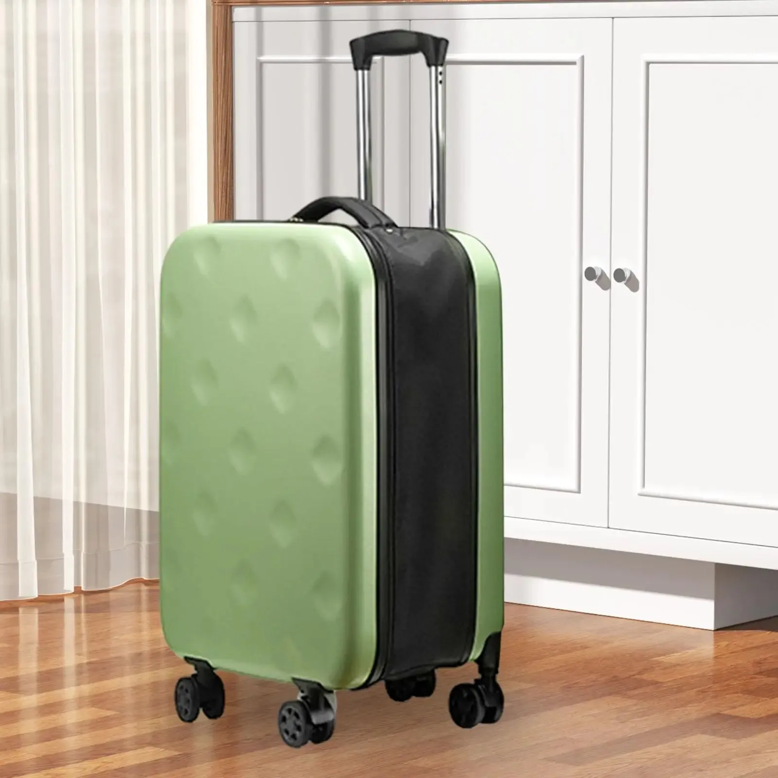 Airline approved foldable suitcase