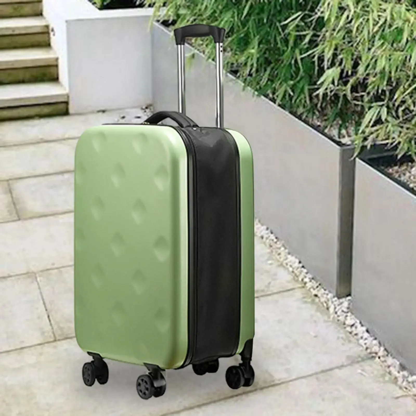 Airline approved foldable suitcase