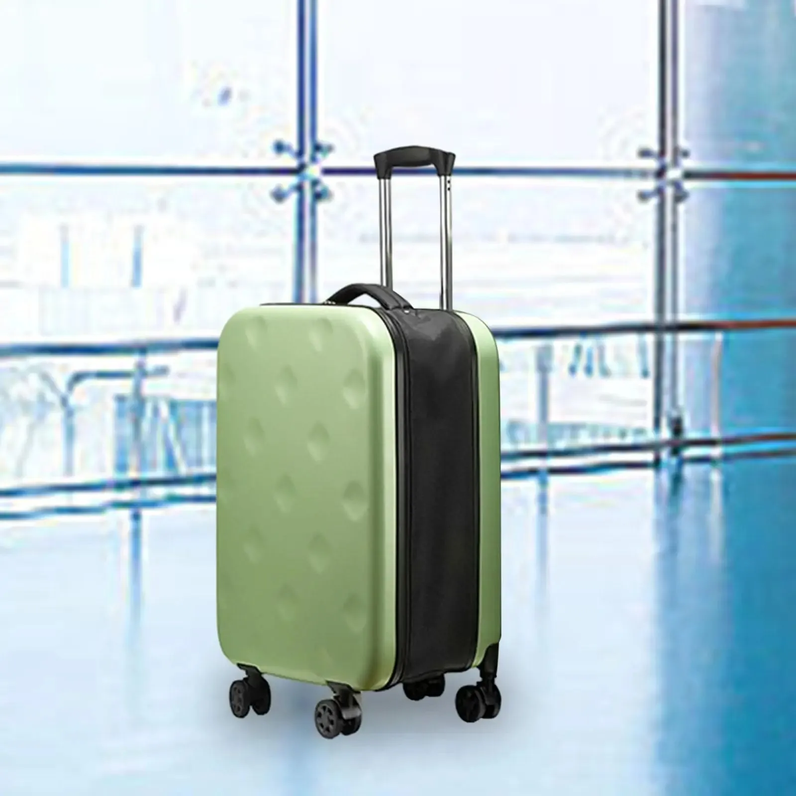 Airline approved foldable suitcase