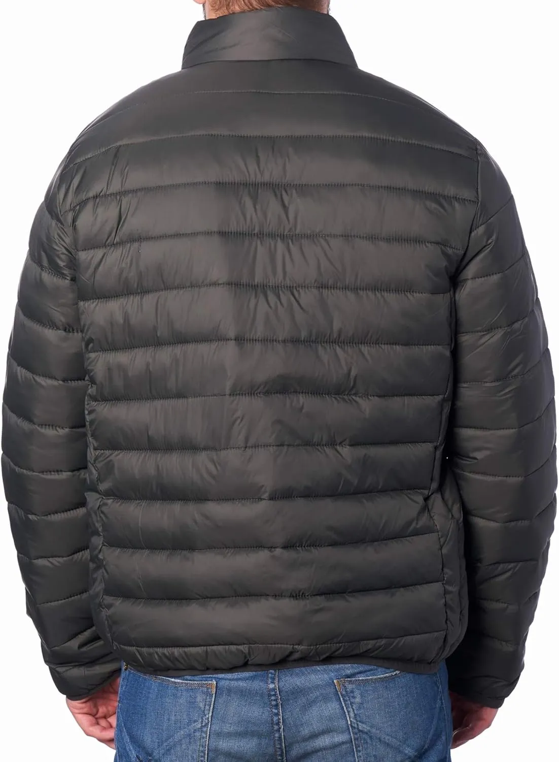 Alpine Swiss Niko Mens Down Alternative Jacket Puffer Coat Packable Warm Insulation & Lightweight