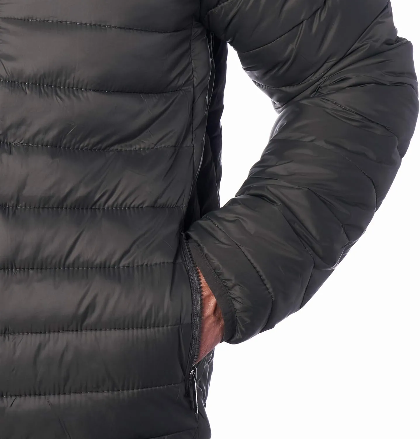 Alpine Swiss Niko Mens Down Alternative Jacket Puffer Coat Packable Warm Insulation & Lightweight
