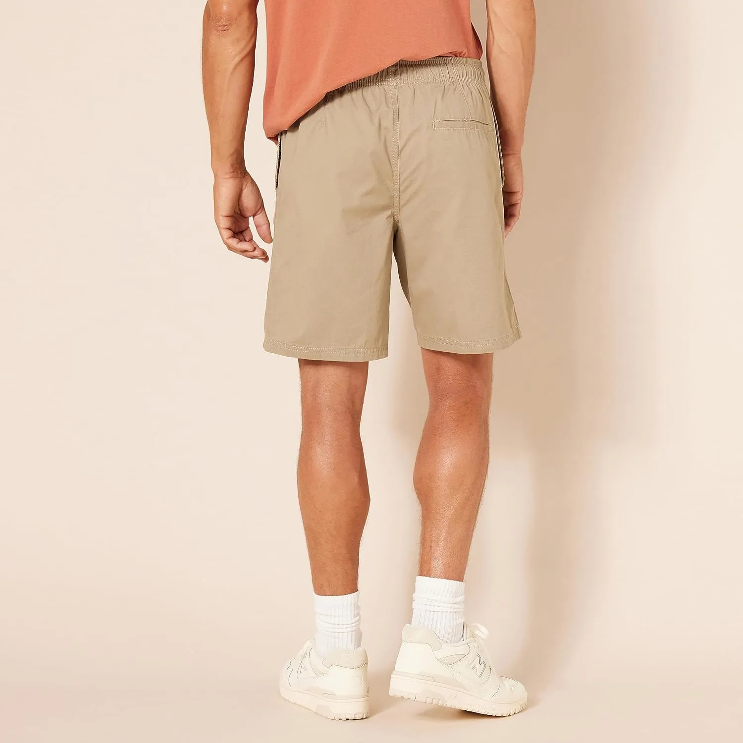 Amazon Essentials Men's 8" Inseam Relaxed-Fit Drawstring Walk Short (Available in Plus Size)