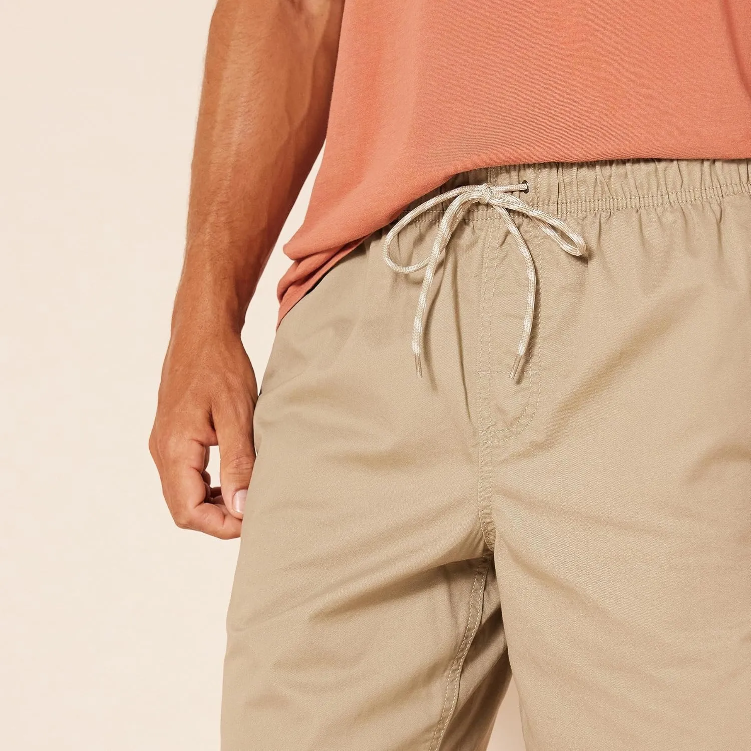 Amazon Essentials Men's 8" Inseam Relaxed-Fit Drawstring Walk Short (Available in Plus Size)