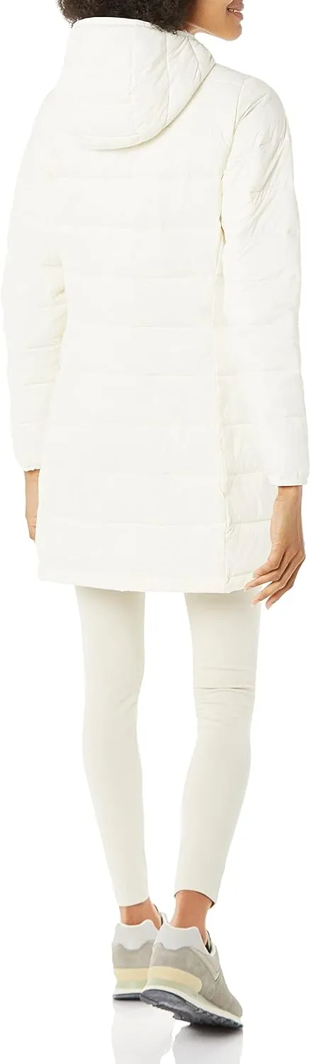 Amazon Essentials Women's Lightweight Water-Resistant Packable Hooded Puffer Coat (Available in Plus Size)