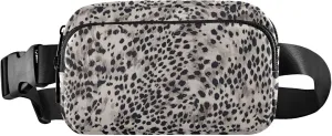 Animal Skin Leopard Print Waterproof Women Fanny Pack Hip Pack Belt Pouch Pattern Crossbody Waist Pack