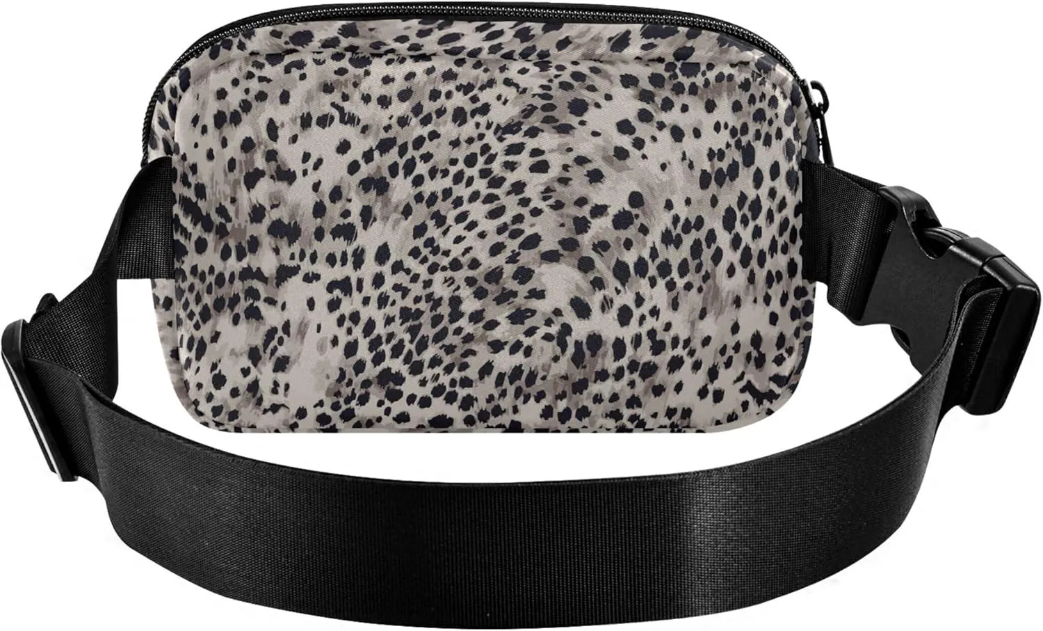 Animal Skin Leopard Print Waterproof Women Fanny Pack Hip Pack Belt Pouch Pattern Crossbody Waist Pack
