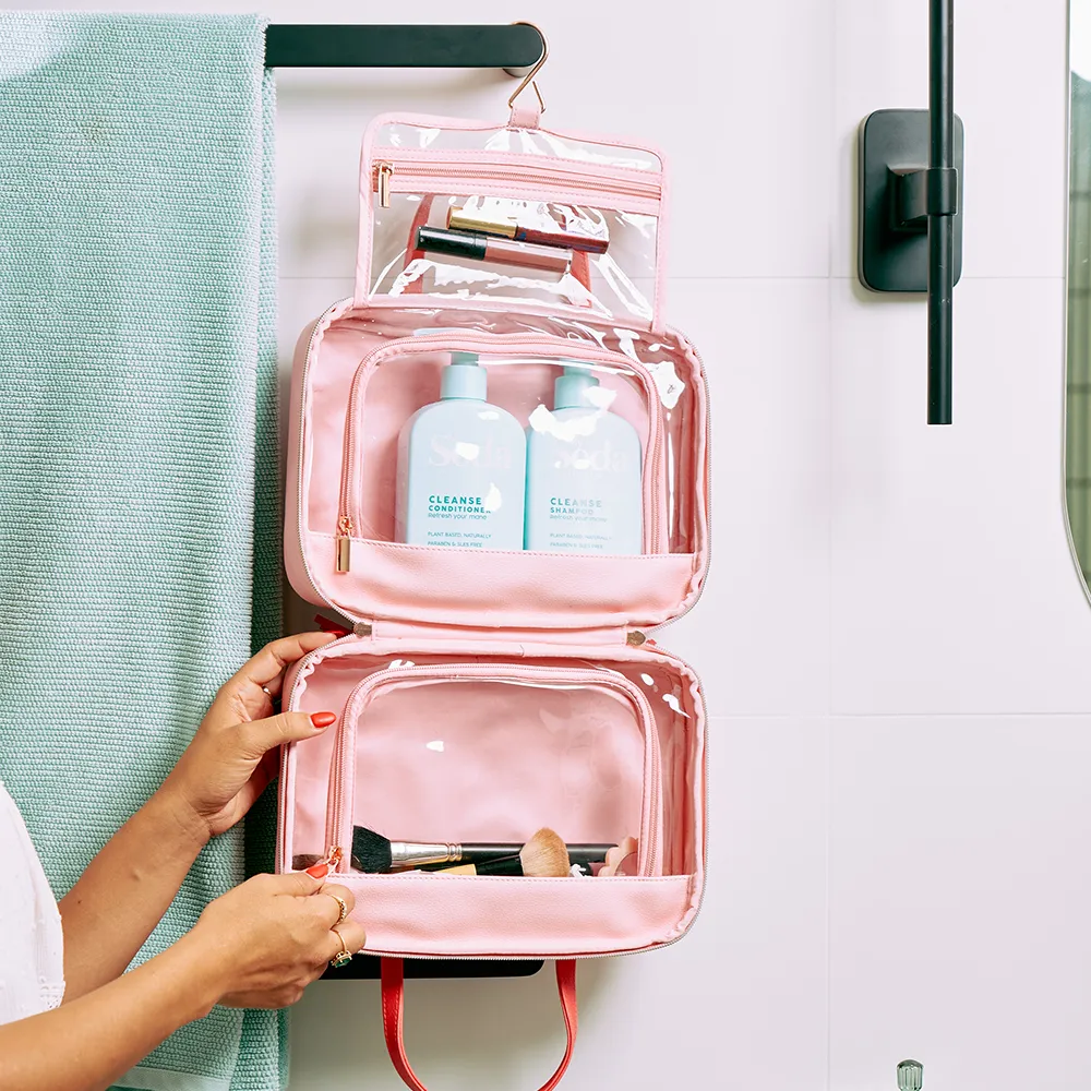 Annabel Trends - Vanity Toiletries Bag - Sherbet Poppies