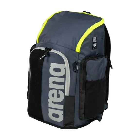 Arena - Bag - Spiky III Allover Backpack 45 Navy/Yellow