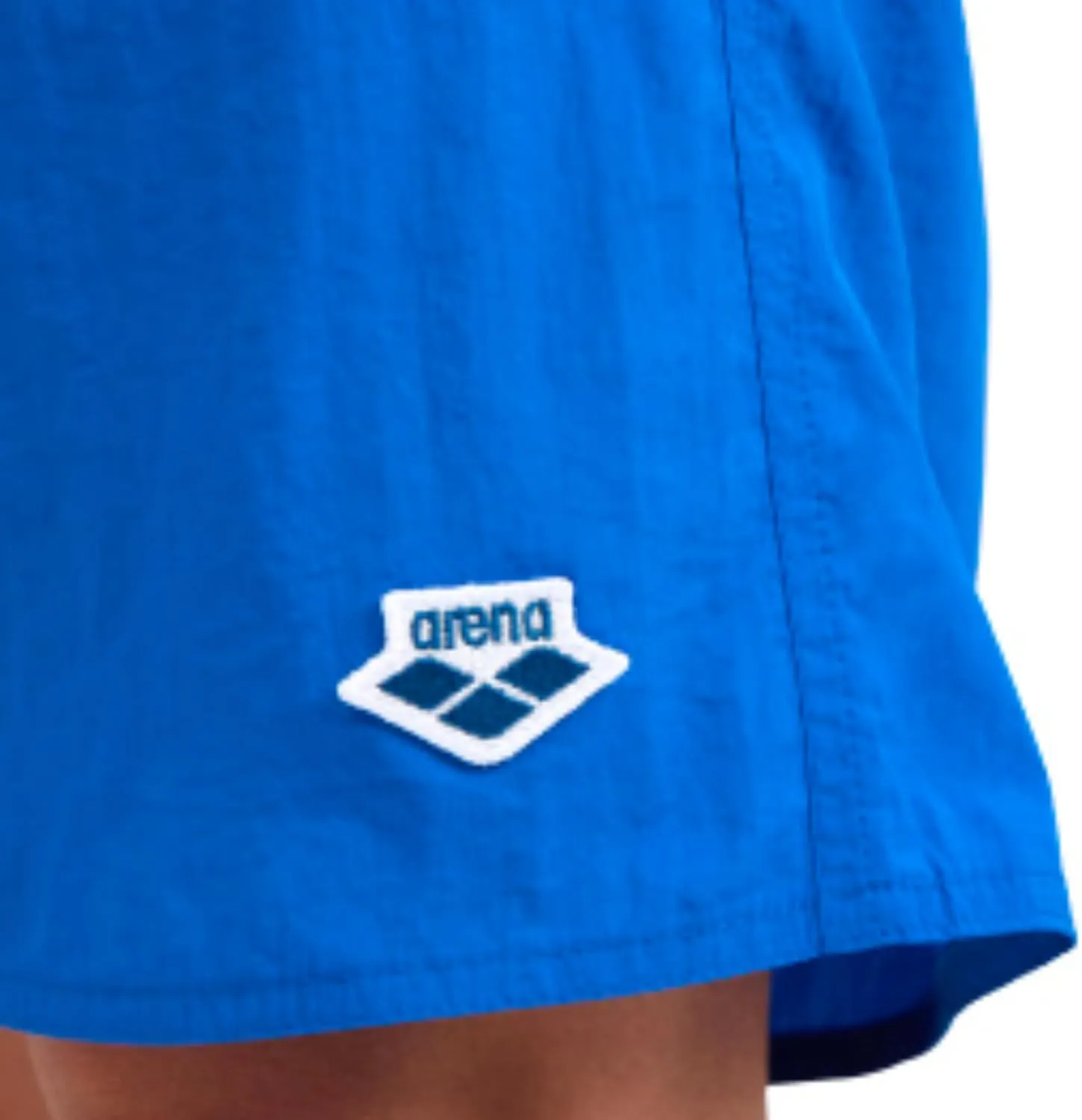 ARENA Men's Icons Solid Beach Short Boxers Swimming Bermuda with Mesh Inner Brief, Side Pockets, Pool Beach Vacation Swimsuit