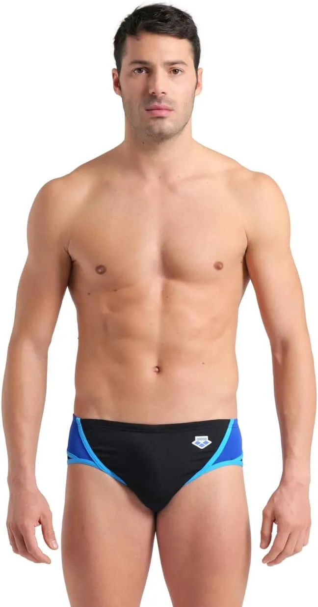 ARENA Performance Icons Panel Men's Swim Brief Chlorine-Proof MaxLife Intensive Training Suit