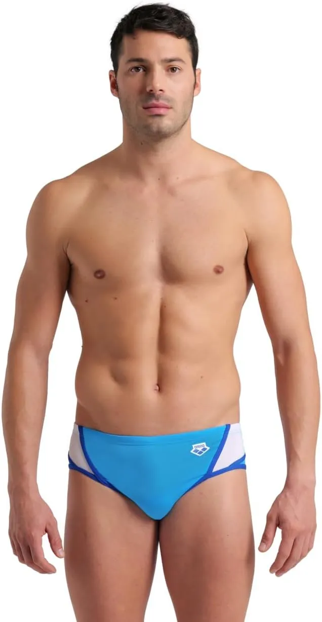 ARENA Performance Icons Panel Men's Swim Brief Chlorine-Proof MaxLife Intensive Training Suit