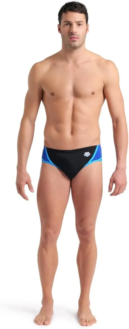 ARENA Performance Icons Panel Men's Swim Brief Chlorine-Proof MaxLife Intensive Training Suit