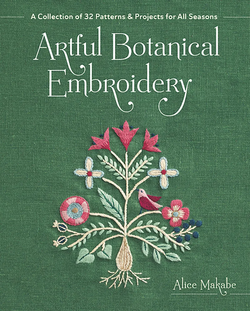 Artful Botanical Embroidery by Alice Makabe