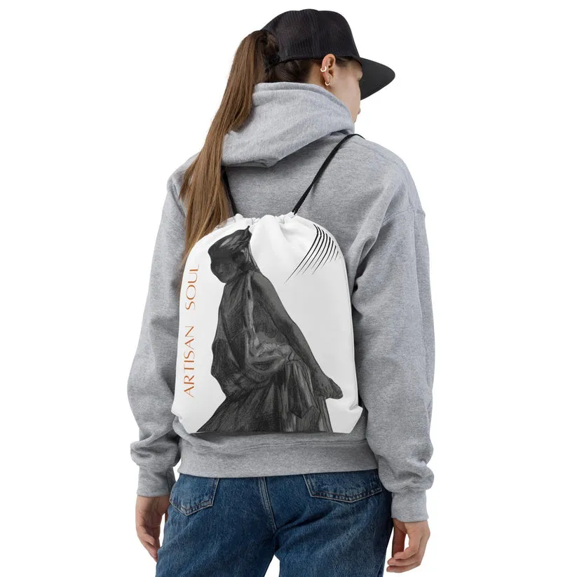Artisan Soul Drawstring Bag - Stylish Design & Art