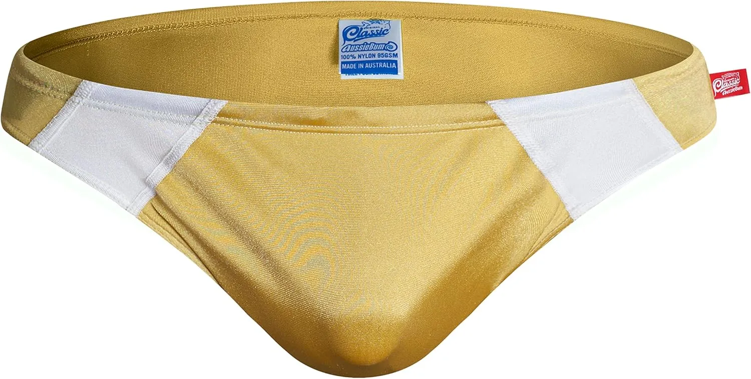 aussieBum Competition Crew Coober Pedee Yellow Brief