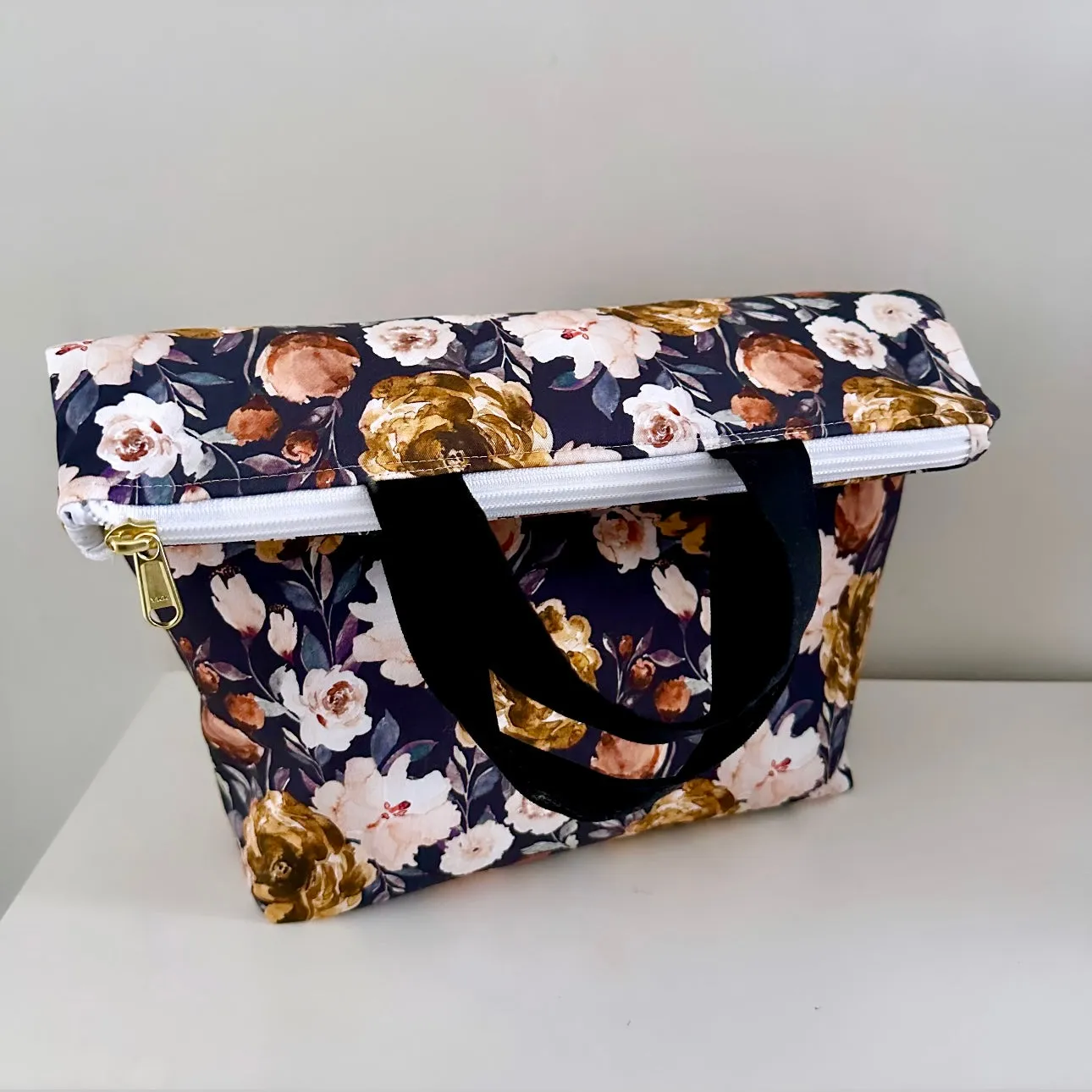 Autumn Floral Lunch Tote