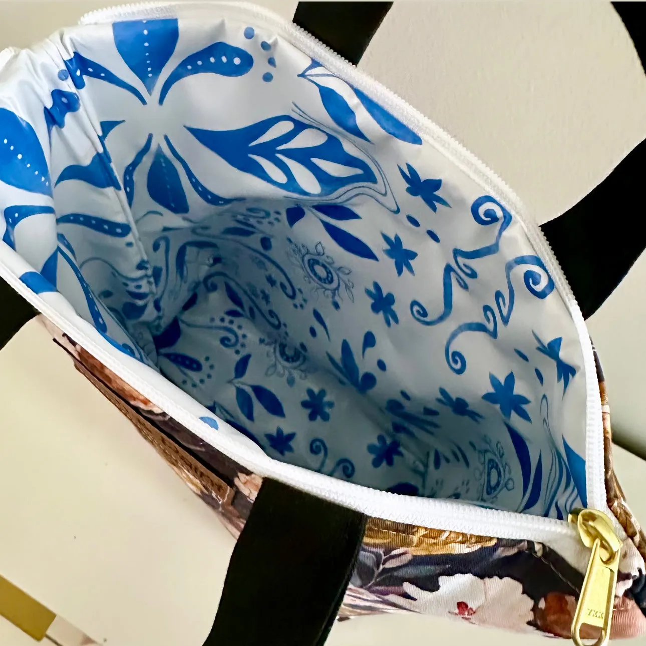 Autumn Floral Lunch Tote