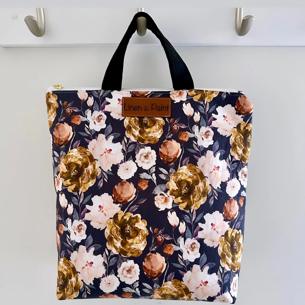 Autumn Floral Lunch Tote
