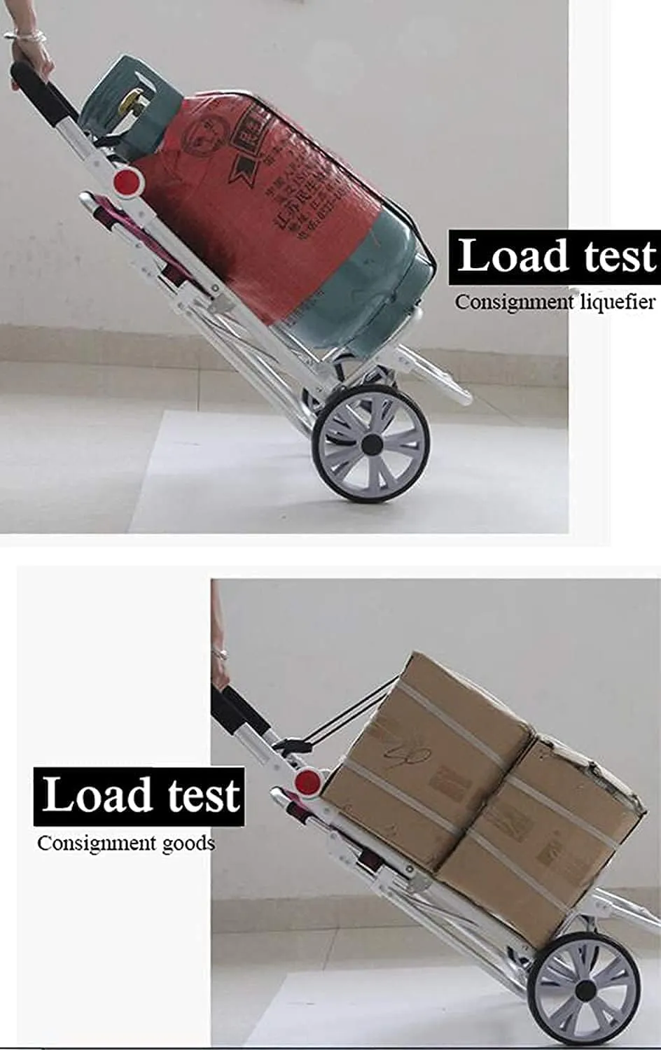 Aviation Aluminum Alloy Three-Wheeled Folding Shopping Cart Seat, Lightweight Stair Climbing Cart, Detachable Waterproof Ox Cloth Bag,F