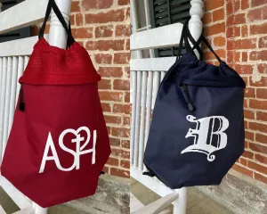 Backpacks - Nylon drawstring backpack