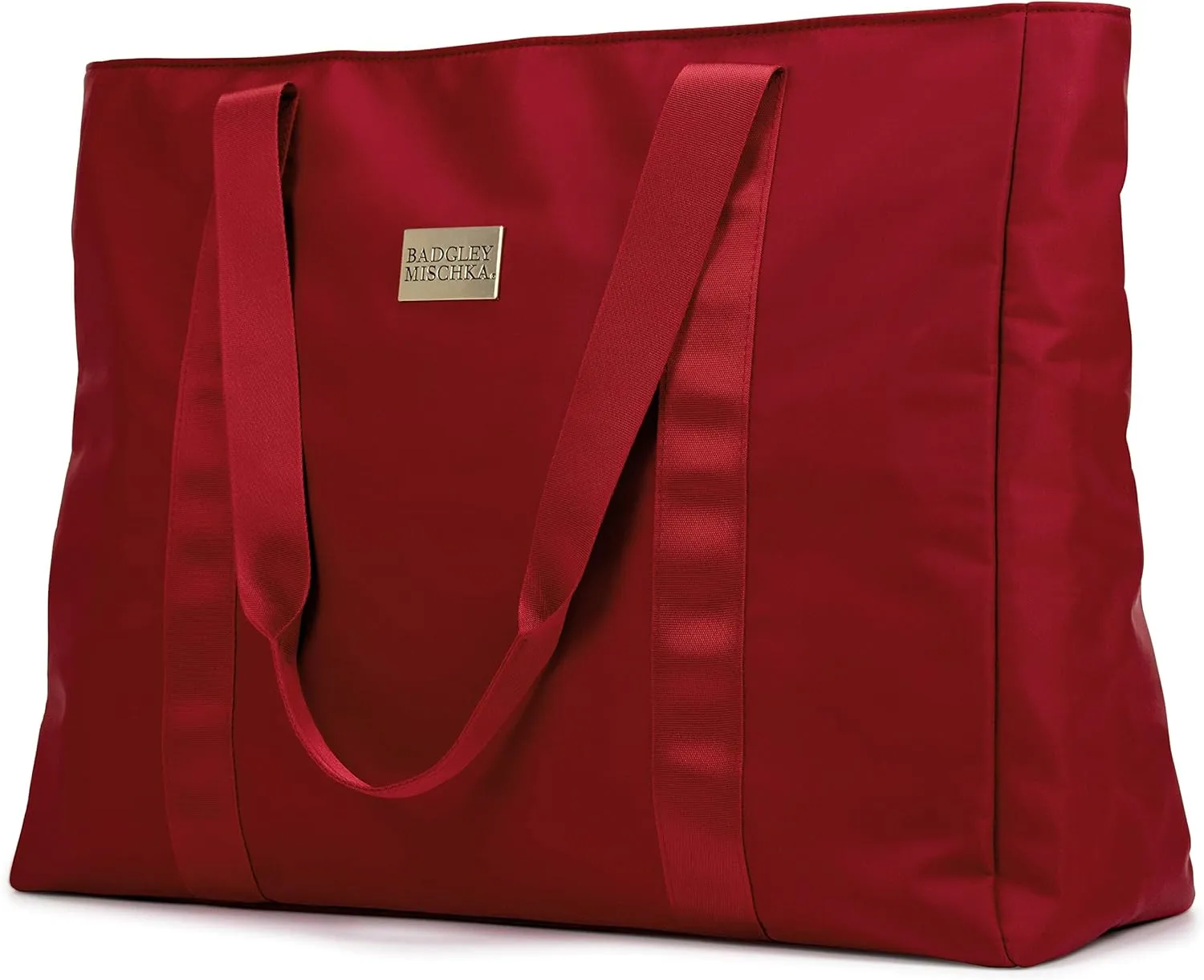BADGLEY MISCHKA Nylon Travel Tote Weekender Bag - Lightweight Packable Travel Bag