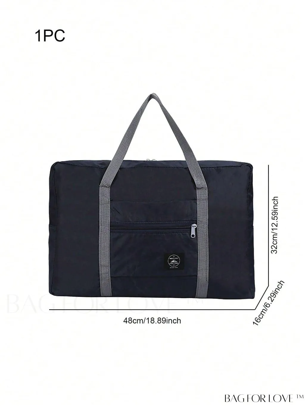BagForLove - Versatile Large Capacity Travel Bag - Lightweight, Packable Duffle for Sports & Travel