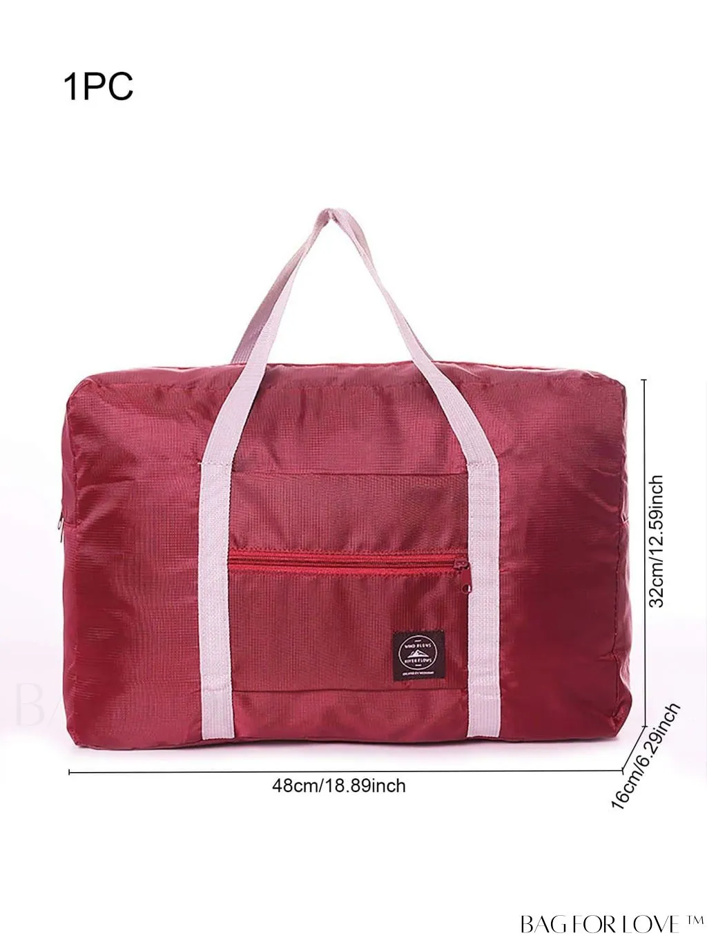 BagForLove - Versatile Large Capacity Travel Bag - Lightweight, Packable Duffle for Sports & Travel
