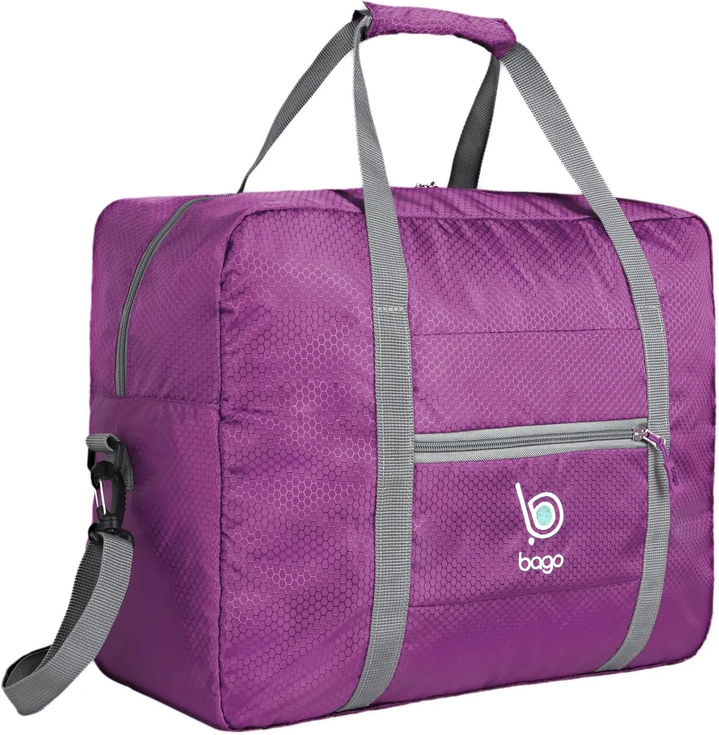 Bago Personal Item Travel Bag For Airlines - Fits As 18x14x8 inches Travel Bag Spirit & Frontier Airlines - Foldable Duffle Bag For Travel - Personal Item Bag Small Carry On Bag For Air Travel