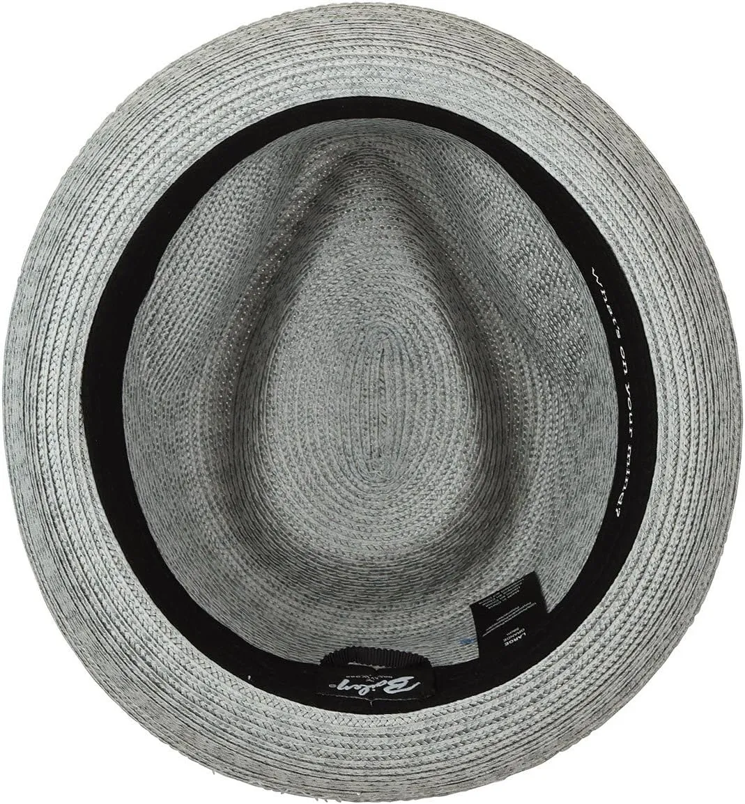 Bailey of Hollywood Men's Mannes Braided Fedora Trilby Hat