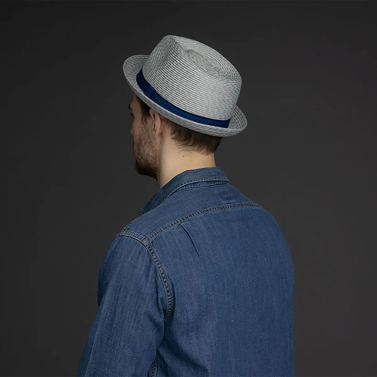 Bailey of Hollywood Men's Mannes Braided Fedora Trilby Hat