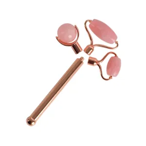 balacoo 1set Natural Jade Face Massage Roller Rod Tool for Facial Neck and Back Massage for Home and Travel