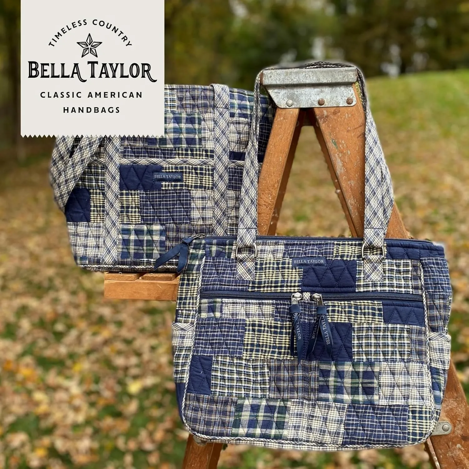 Bella Taylor Essentials Crossbody Purse with Built In Wallet