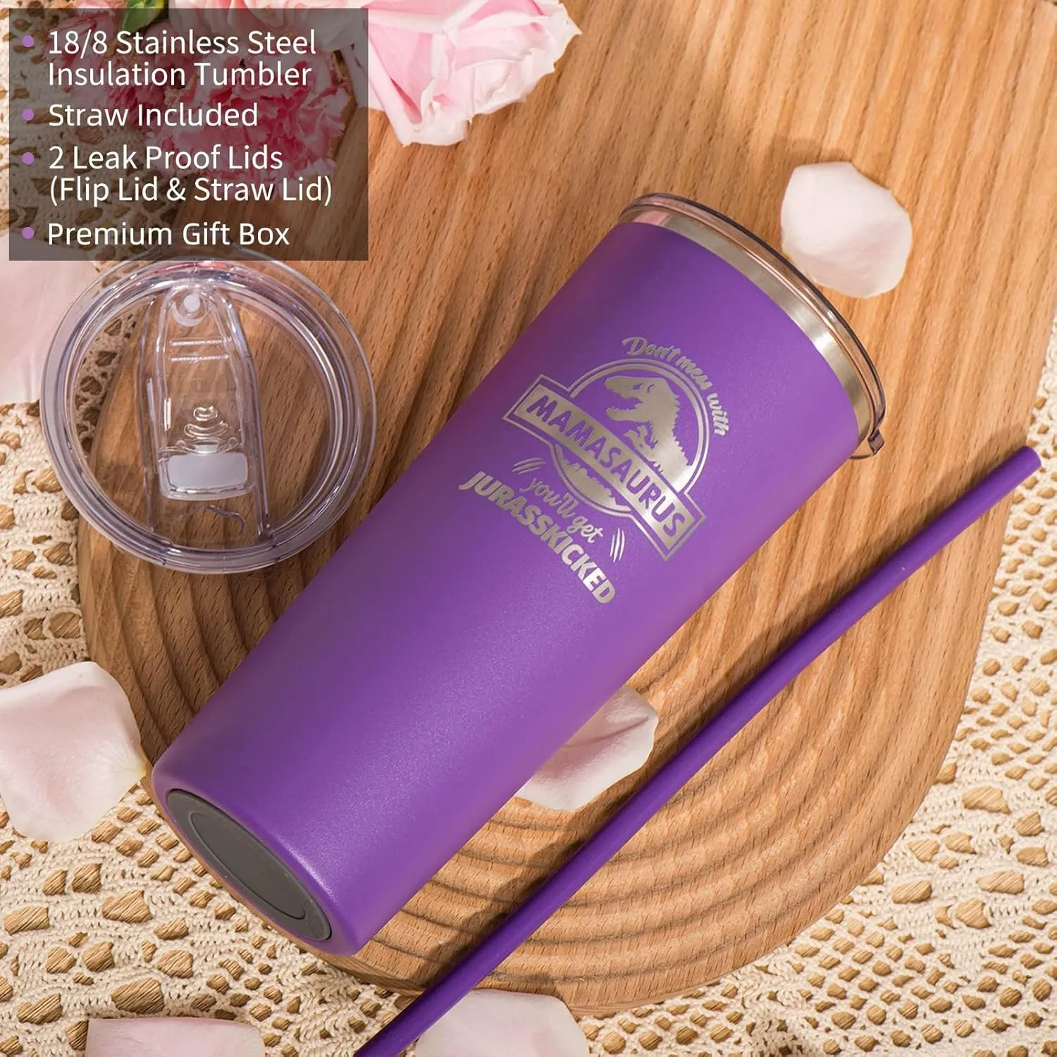 Birthday & Mothers Day Gifts for Mom, Daughter, Son & Kids - 22 Oz Tumbler