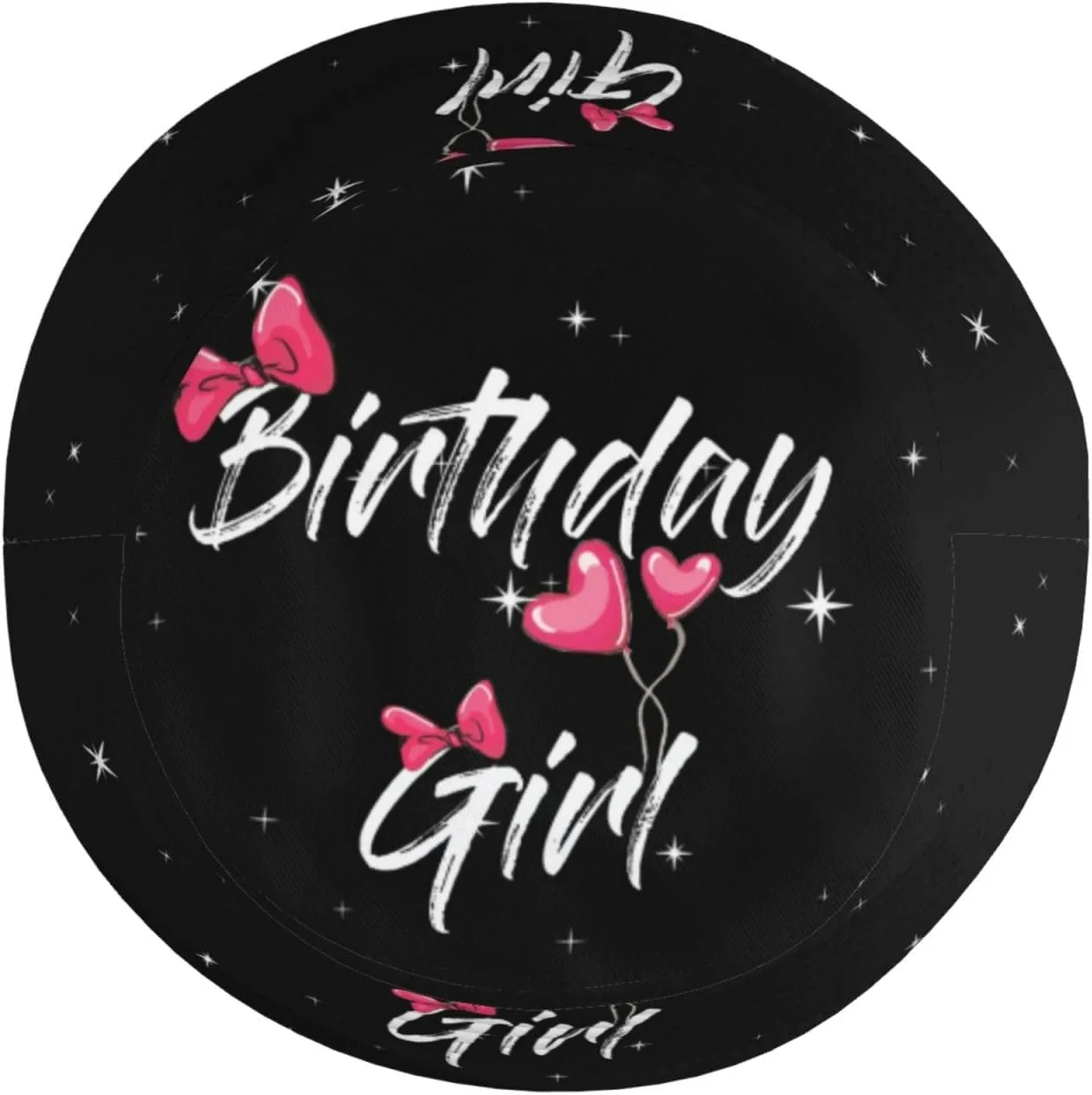 Birthday Queen Birthday Bucket Hat for Women Men Birthday Hat Beach Travel Sun Hat Packable Fisherman Cap for Travel Hiking