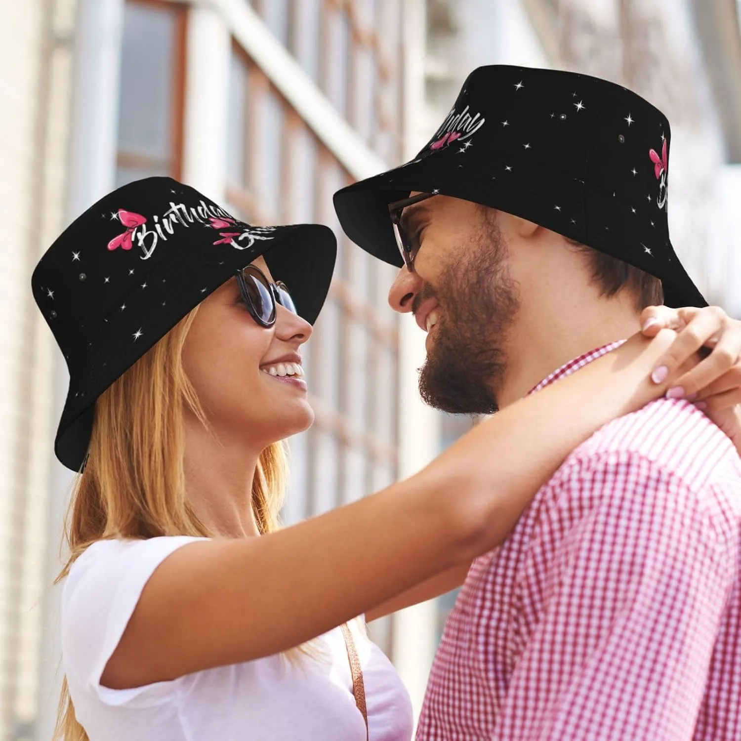 Birthday Queen Birthday Bucket Hat for Women Men Birthday Hat Beach Travel Sun Hat Packable Fisherman Cap for Travel Hiking